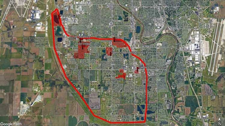 CrossGate District map