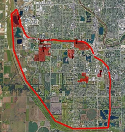 CrossGate District Map